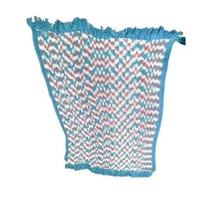 Handmade Throw Blanket Pink Blue White Mauve Brand New